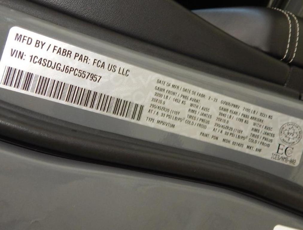 used 2023 Dodge Durango car, priced at $55,000