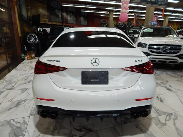 used 2023 Mercedes-Benz AMG C 43 car, priced at $52,995