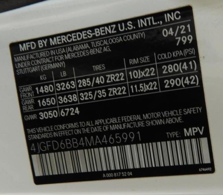 used 2021 Mercedes-Benz AMG GLE 53 car, priced at $61,995