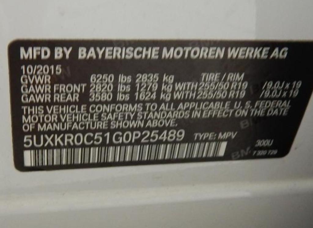 used 2016 BMW X5 car, priced at $15,595
