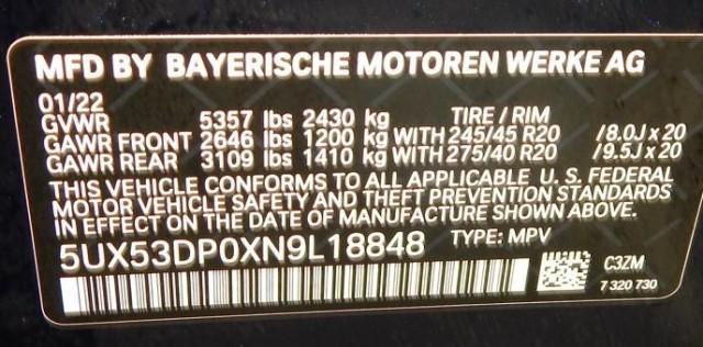 used 2022 BMW X3 car, priced at $28,721