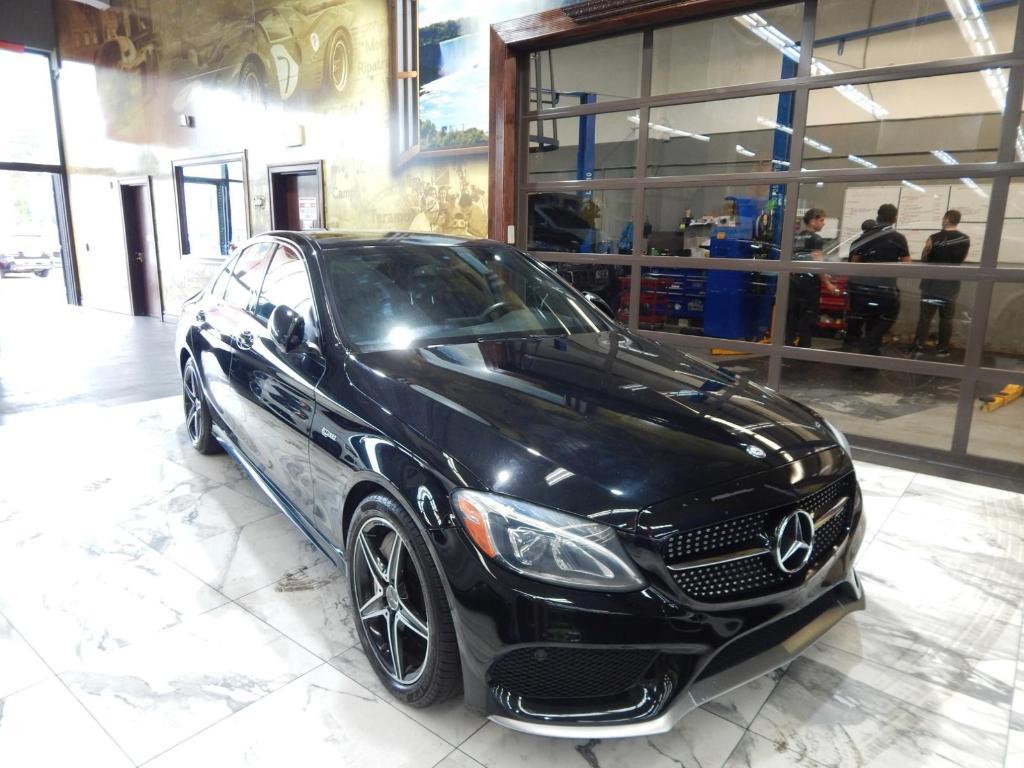used 2017 Mercedes-Benz AMG C 43 car, priced at $27,995