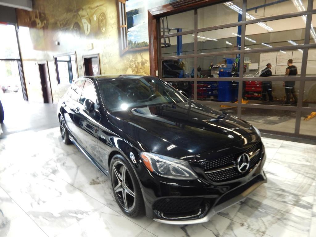 used 2017 Mercedes-Benz AMG C 43 car, priced at $27,995