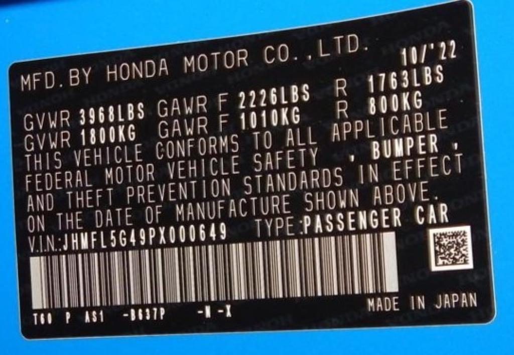 used 2023 Honda Civic Type R car, priced at $39,295