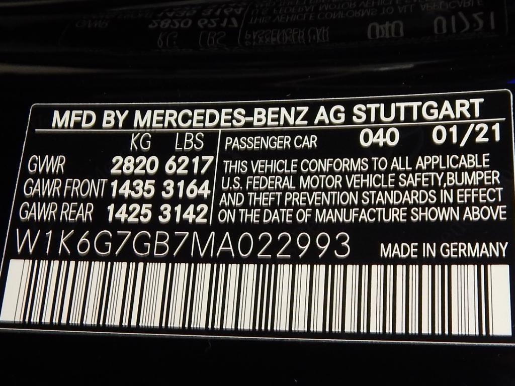 used 2021 Mercedes-Benz S-Class car, priced at $57,845