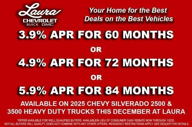 new 2025 Chevrolet Silverado 2500 car, priced at $61,860