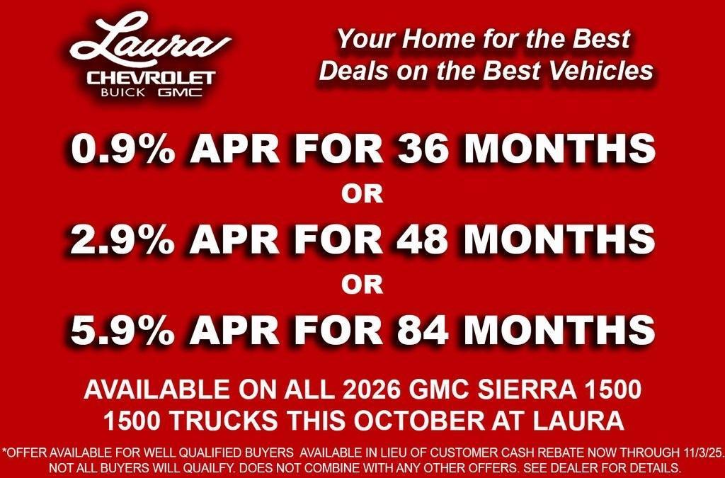 new 2026 GMC Sierra 1500 car, priced at $75,279