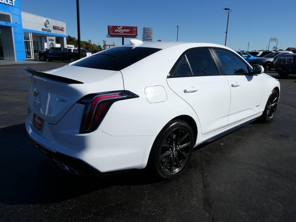 used 2023 Cadillac CT4-V car, priced at $42,995