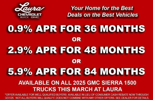 new 2025 GMC Sierra 1500 car, priced at $55,903