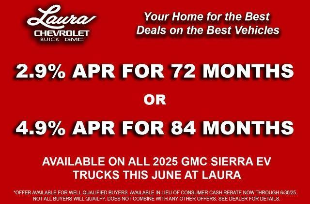 new 2025 GMC Sierra EV car, priced at $84,040