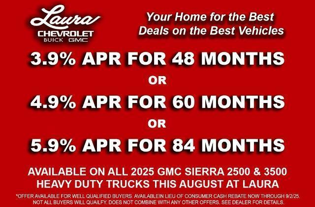 new 2025 GMC Sierra 3500 car, priced at $83,146