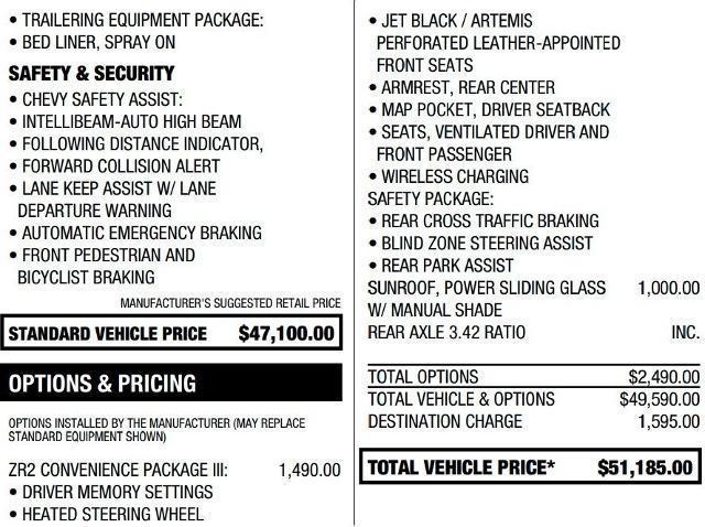 used 2024 Chevrolet Colorado car, priced at $47,995