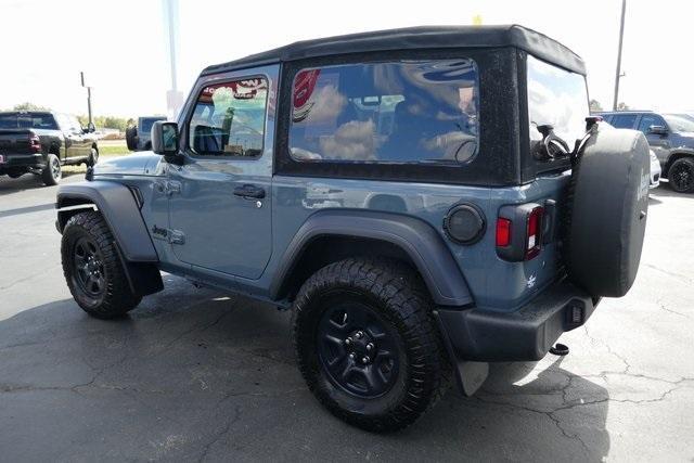 used 2024 Jeep Wrangler car, priced at $30,995