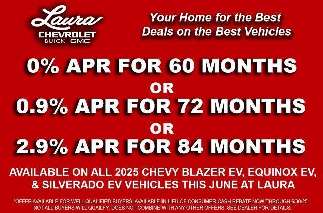 new 2025 Chevrolet Blazer EV car, priced at $45,223