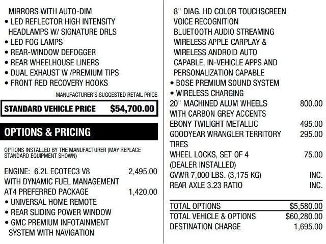 used 2021 GMC Sierra 1500 car, priced at $39,995