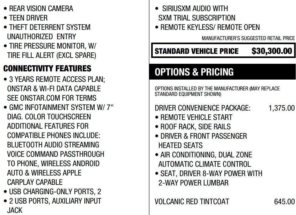 used 2024 GMC Terrain car, priced at $24,995