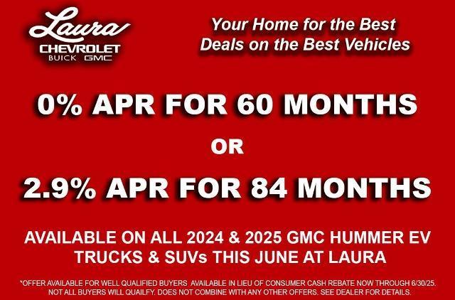 new 2025 GMC HUMMER EV Pickup car, priced at $91,820