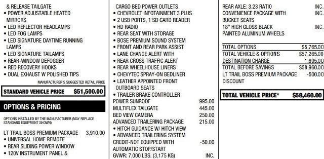 used 2021 Chevrolet Silverado 1500 car, priced at $45,182