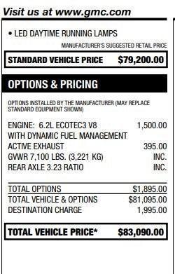 used 2024 GMC Sierra 1500 car, priced at $69,995