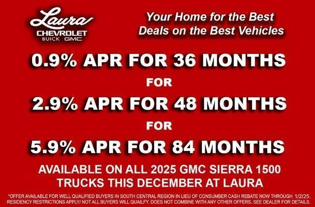 new 2025 GMC Sierra 1500 car, priced at $57,902