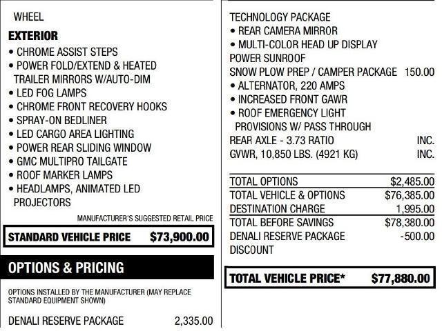 used 2025 GMC Sierra 2500 car, priced at $78,995