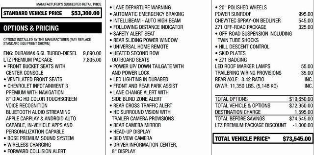 used 2020 Chevrolet Silverado 2500 car, priced at $36,995