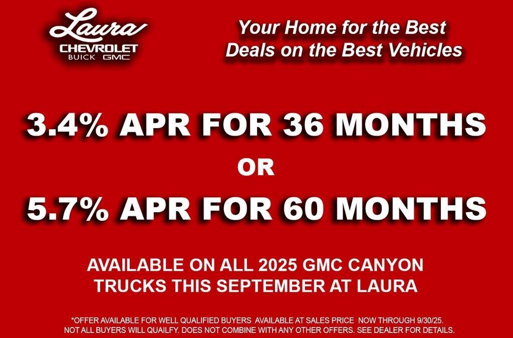 new 2025 GMC Canyon car, priced at $36,857