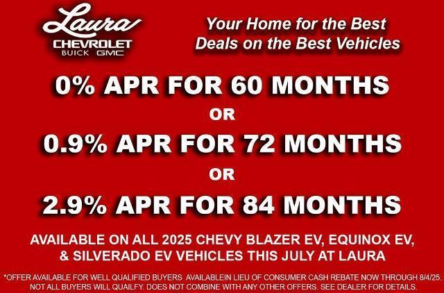 new 2025 Chevrolet Equinox EV car, priced at $44,470