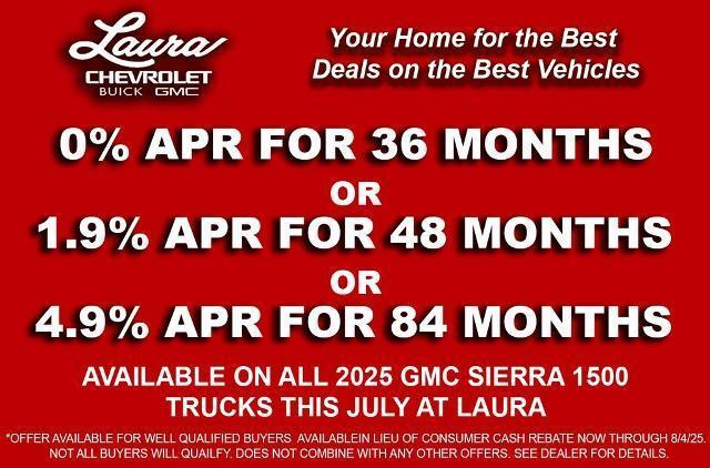 new 2025 GMC Sierra 1500 car, priced at $57,851