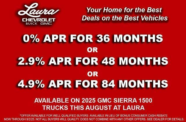 new 2025 GMC Sierra 1500 car, priced at $57,351