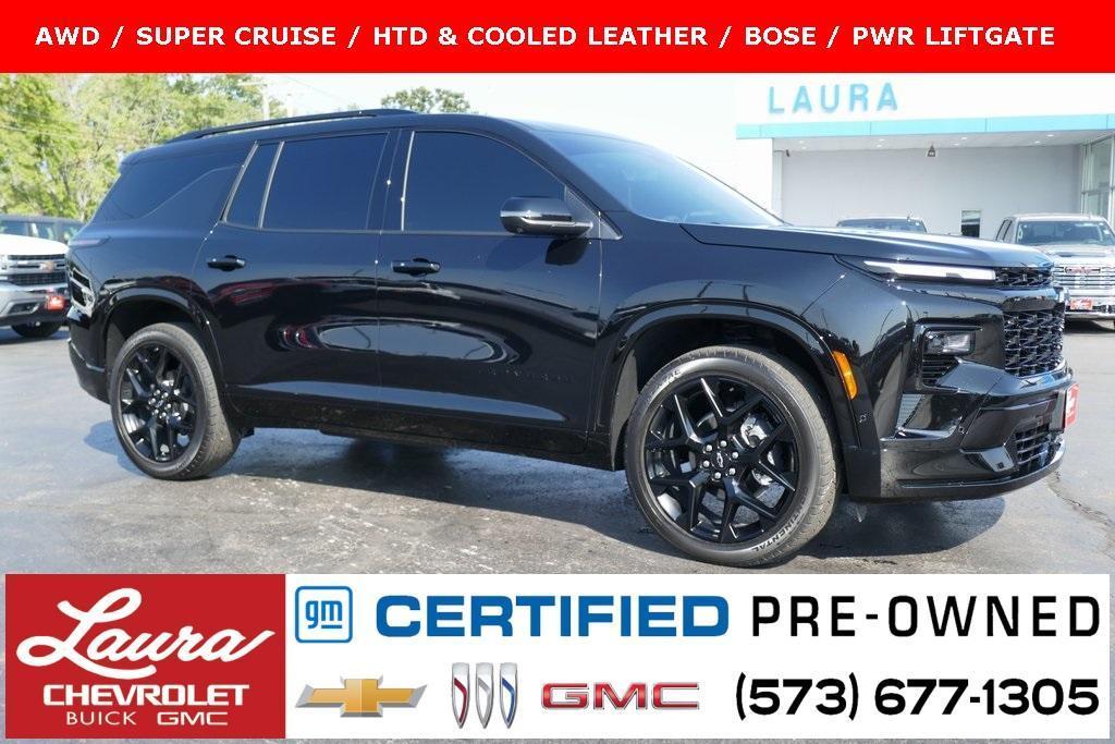 used 2025 Chevrolet Traverse car, priced at $49,995
