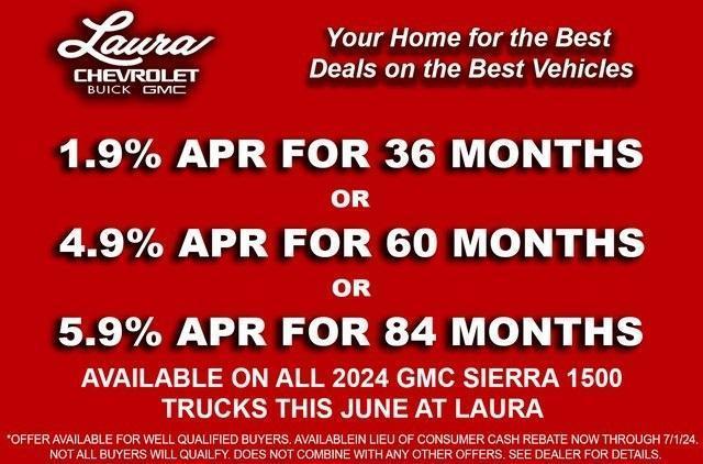 new 2024 GMC Sierra 1500 car, priced at $56,933