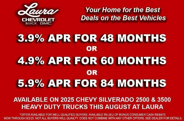 new 2025 Chevrolet Silverado 2500 car, priced at $53,012