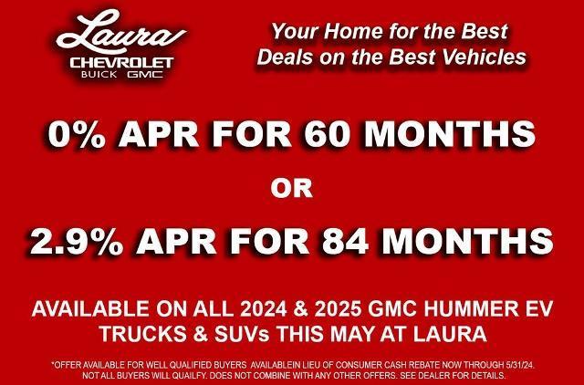 new 2025 GMC HUMMER EV Pickup car, priced at $91,195