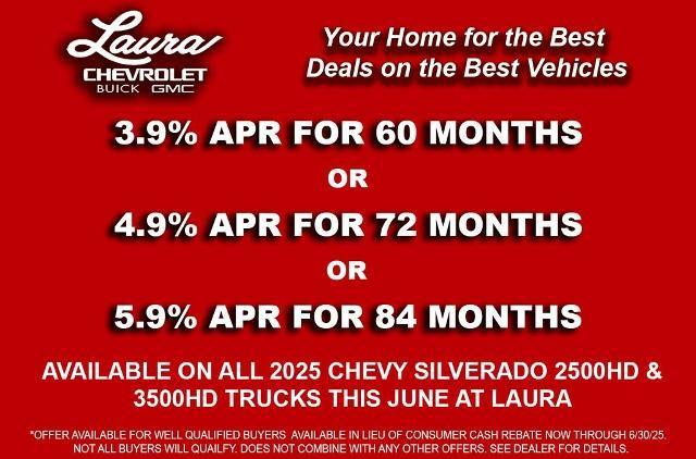 new 2025 Chevrolet Silverado 2500 car, priced at $72,397