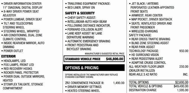 used 2024 Chevrolet Colorado car, priced at $46,995