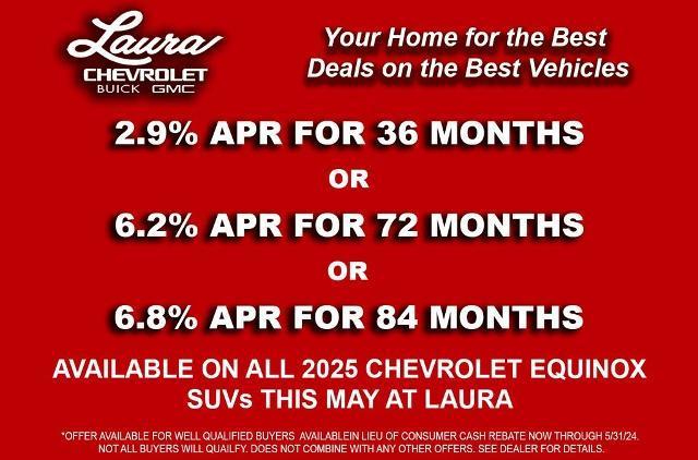 new 2025 Chevrolet Equinox car, priced at $27,607