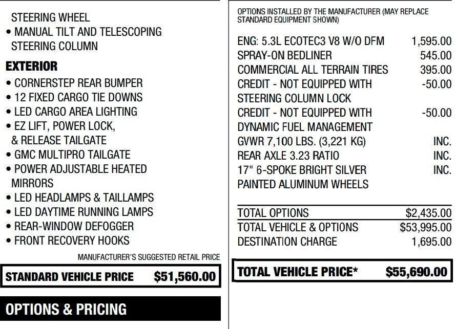 used 2022 GMC Sierra 1500 car, priced at $36,495
