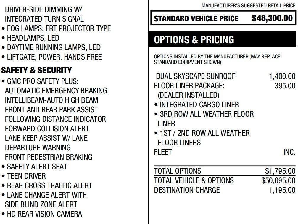 used 2021 GMC Acadia car, priced at $23,995