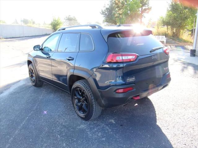 used 2018 Jeep Cherokee car, priced at $20,882