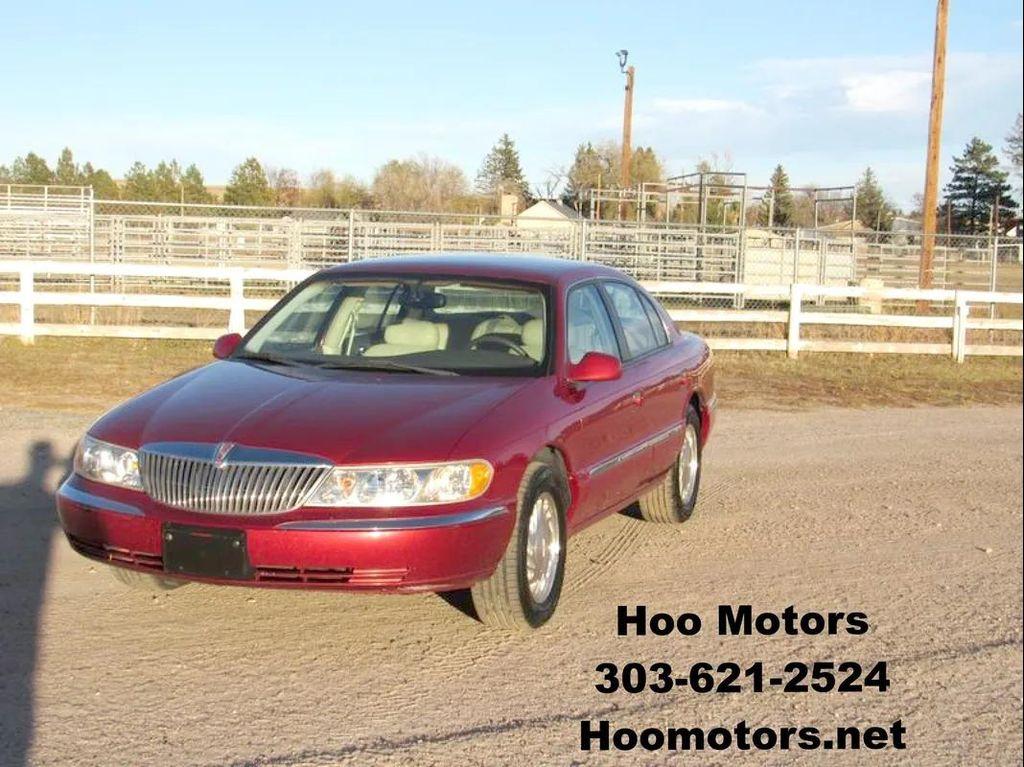 used 1998 Lincoln Continental car, priced at $5,800