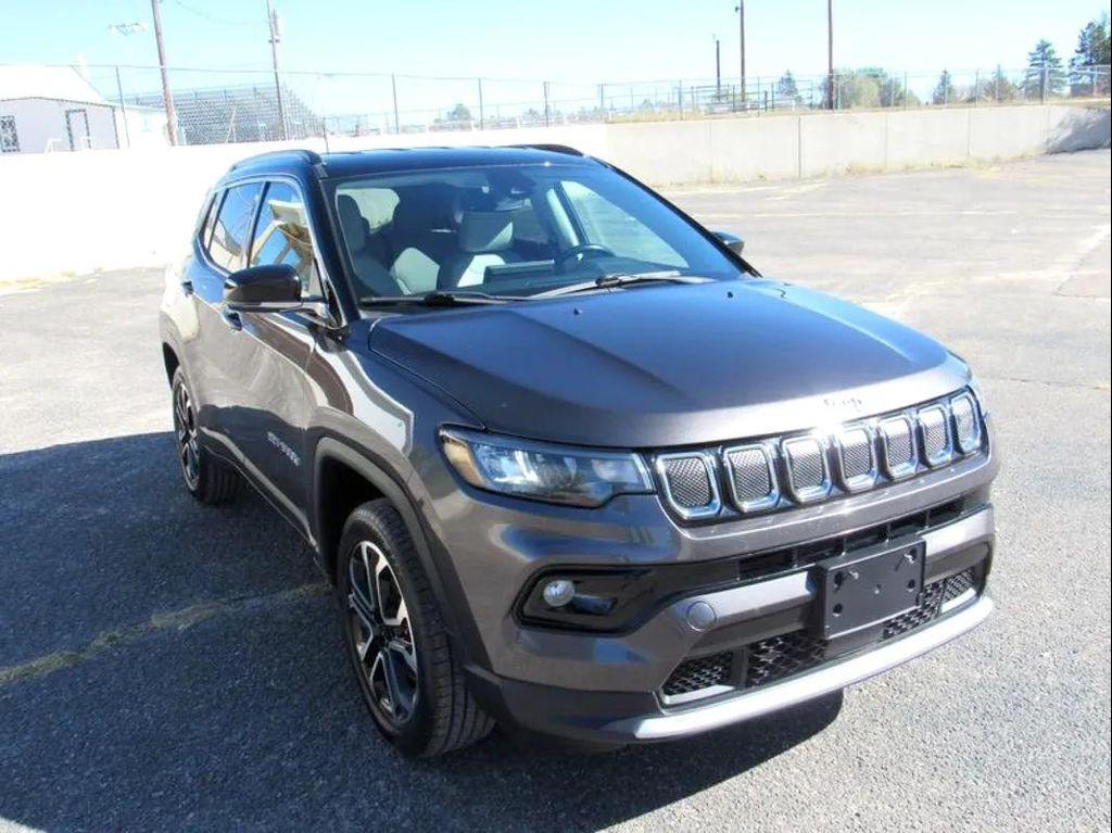 used 2022 Jeep Compass car, priced at $15,800