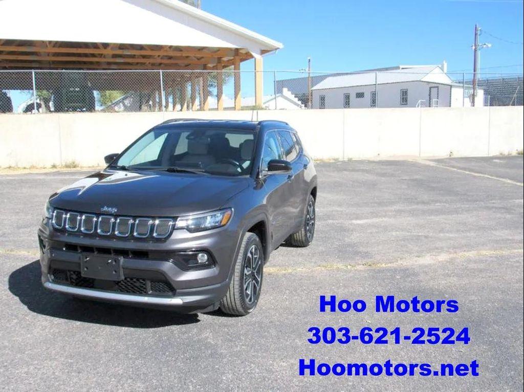 used 2022 Jeep Compass car, priced at $15,800