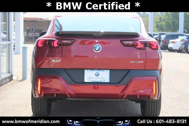 used 2025 BMW X2 car, priced at $38,050