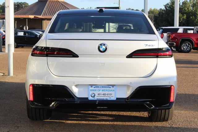 new 2025 BMW 740 car, priced at $103,955