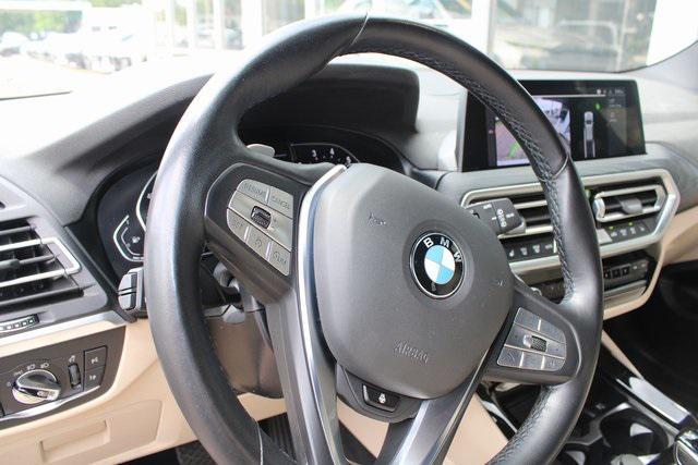 used 2022 BMW X3 car, priced at $29,494