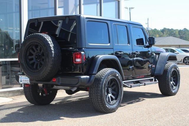 used 2022 Jeep Wrangler Unlimited car, priced at $38,101