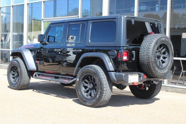 used 2022 Jeep Wrangler Unlimited car, priced at $38,101