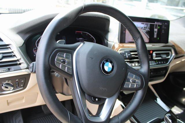 used 2022 BMW X3 car, priced at $33,200