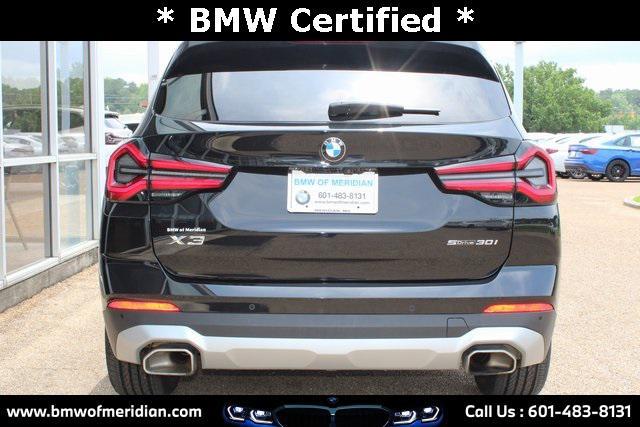 used 2022 BMW X3 car, priced at $32,267